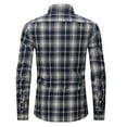 thumbnail image 3 of WXLWZYWL Items Free Shipping Men Shirts Christmas Flannel Shirt for Men Plaid Shirt Casual Long Sleeve Button Down Shirt Regular Fit, 3 of 3