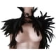 thumbnail image 2 of Bufanda victoriana de bufanda de Halloween, cuello gótico, para mujer, capa con s descubierto capa Negro Macarena Capa chal mujer, 2 of 7