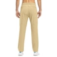 thumbnail image 3 of Pantalones TBMPOY para hombre, viajes, senderismo, secado rápido, cortavientos, color caqui claro, talla S, 3 of 7