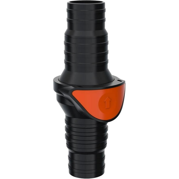 SEAFLO In-Line or 90° Quick Disconnect Check Valve – Anti-Backflow, PA6 GF POM Construction – Non-Return Valve for Marine, RV, and Plumbing Use (Choose Size & Style)