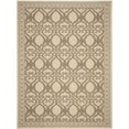 thumbnail image 3 of SAFAVIEH Courtyard Colton Geometric Indoor/Outdoor Area Rug, Natural/Brown, 8' x 11', 3 of 3