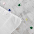 thumbnail image 4 of XWSHYW Decoraciones para El Hogar Falda Plisada de Malla Blanca de Colores Falda de Árbol de Navidad Falda de Árbol de Pastel Vestido de Novia Suministros de Navidad, 4 of 6