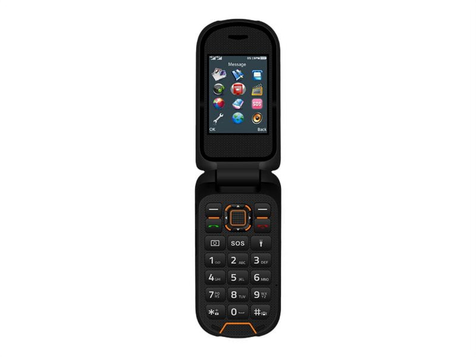 Rugged Flip Phone 4G LTE, Plum Ram E910, TMobile