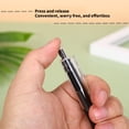 thumbnail image 6 of 5 Pcs Neutral Pen Aesthetic Gel Pen Stationery Pen 0.5mm Writing Pen Black Inks Pen Pen Journaling Pen Pressing Pen, 6 of 9
