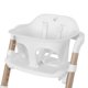thumbnail image 4 of Trona Evenflo RightSeat multietapa, color blanco salado, 4 of 8