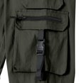 thumbnail image 7 of Mens Casual Cargo Joggers Drawstring Elastic Waist Tapered Work Cargo Pants Outdoor Hiking Pants With Pockets, 7 of 7