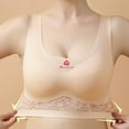 thumbnail image 2 of Pimfylm Sports Bras For Women Warner Bras For Women Plus Size Bras Beige XL, 2 of 5