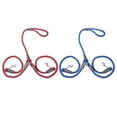 thumbnail image 3 of Strong Nylon Double Dog Leash leashes1 drag One Drag Braided Tangle Traction Rope Strap Pet Accessory, 3 of 8