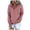 Light Pink, variant on White Sweatshirt Women Large Sizes Sweatshirt Snap Button Hoodies Daily Hoodies for Women Gold XL