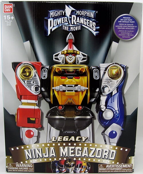 power rangers mighty morphin legacy ninja megazord action figure