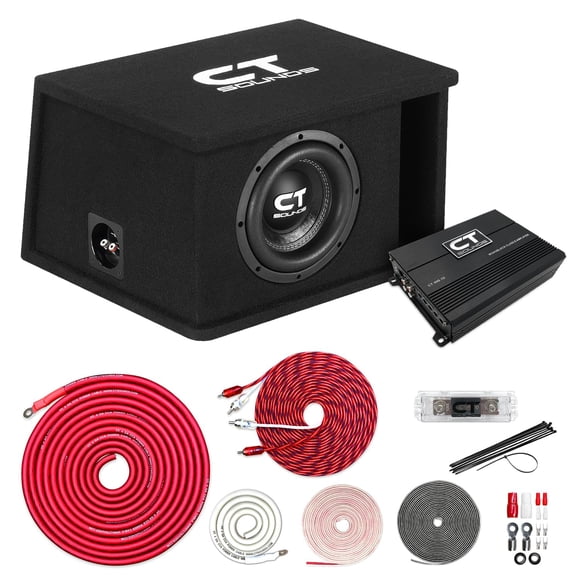 Paquete de bajos CT Sounds TROPO-1X8D2 8" Kit de amplificador de 800 W