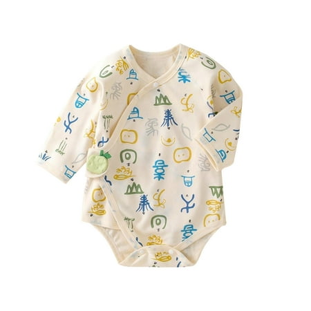 

Rovga Baby Infant Toddler Girls Clothes Letter Prints Round Neck Long Sleeve Romper Winter Vacation Jumpsuit Casual Girl Clothings Mint Green 6-9 Months