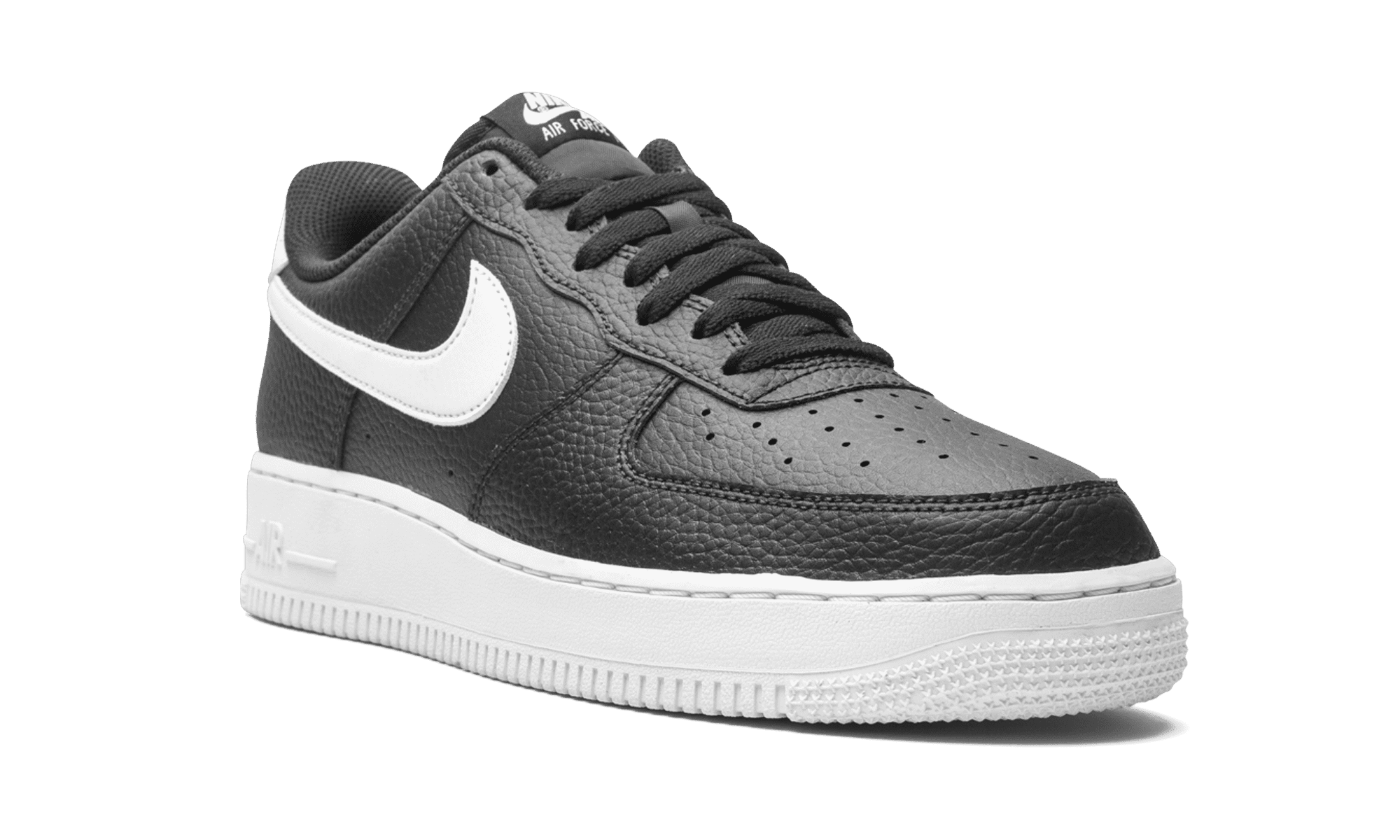 NIKE MENS Air Force 1 Low '07 "Black / White" CT2302 002 from Stadium Goods