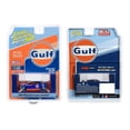 thumbnail image 3 of 2004 Mitsubishi Lancer Evolution #63 McCartney "Gulf Oil" Dark Blue "Johnny Lightning 50th Anniversary" Limited Edition to 3600 pieces Worldwide 1/64 Diecast Model Car by Johnny Lightning, 3 of 3