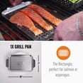 thumbnail image 6 of Yukon Glory Mini Grilling Baskets 3-Pc Stainless Steel Barbeque Grill Accessories Set, 6 of 9