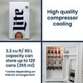 thumbnail image 4 of Miller Lite Réfrigérateur Compact avec Ouvre-Bouteille, 3,2 Pi3 (90 L), Réfrigérateur, Blanc, 4 of 9