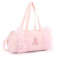 thumbnail image 1 of Bolsa de lona Mibasies para niñas de 4 a 6 niños, rosa con letra, 1 of 9