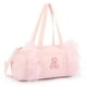 thumbnail image 1 of Bolsa de lona Mibasies para niñas de 4 a 6 niños, rosa con letra, 1 of 9