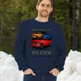 thumbnail image 4 of American Steel Tough Truck Sweatshirt Offroad Pickup 4x4 USA Power Crewneck, 4 of 7