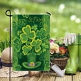 thumbnail image 3 of 2x12x18'' Irlanda Irlandés Trébol Feliz Día De San Patricio Jardín Bandera Decoración D Sunnimix banderas del día de san patricio, 3 of 8