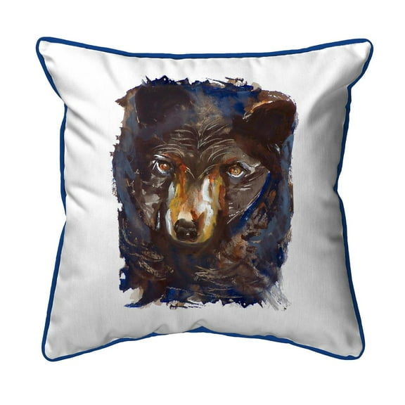 Bear Indoor/Outdoor Throw Pillow