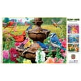 thumbnail image 5 of MasterPieces - 500 Piece Jigsaw Puzzle, Glows in The Dark, Hidden Images, Garden of Song, Fun for Adults, Family, Kids, 15" x 21", 5 of 7