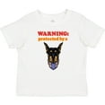 thumbnail image 3 of Inktastic Funny Protected by a Doberman Pinscher Dog Boys or Girls Baby T-Shirt, 3 of 5