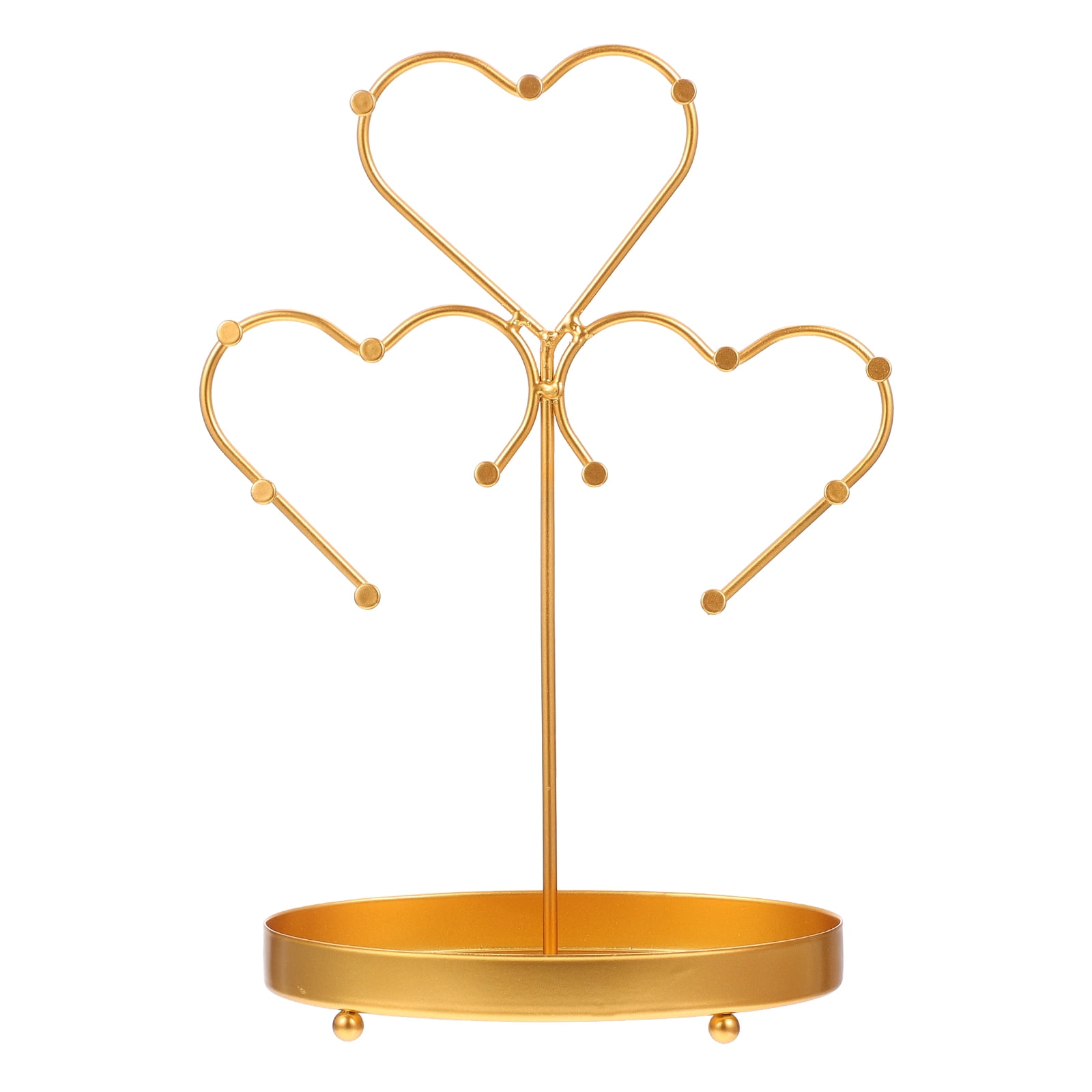 Jewelry Bar Holder Earring T Stand Necklace Hanging Vertical Tower