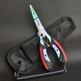 thumbnail image 2 of StainlessSteel Fishing Plier Saltwater Braid Line Scissor Tool BEST Hook, 2 of 8