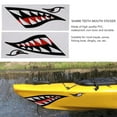 thumbnail image 3 of Teeth Stickers, Decorative Stickers, Funny 2PCS Self-adhesive DIY For Boat For Car, 3 of 8
