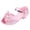 Pink, variant on Ymyiu Girls Heels Girl's Low Heel Dress Shoes Sparkle Party formal Straps Sandals Size 4 (Silver,Big Kids 4)