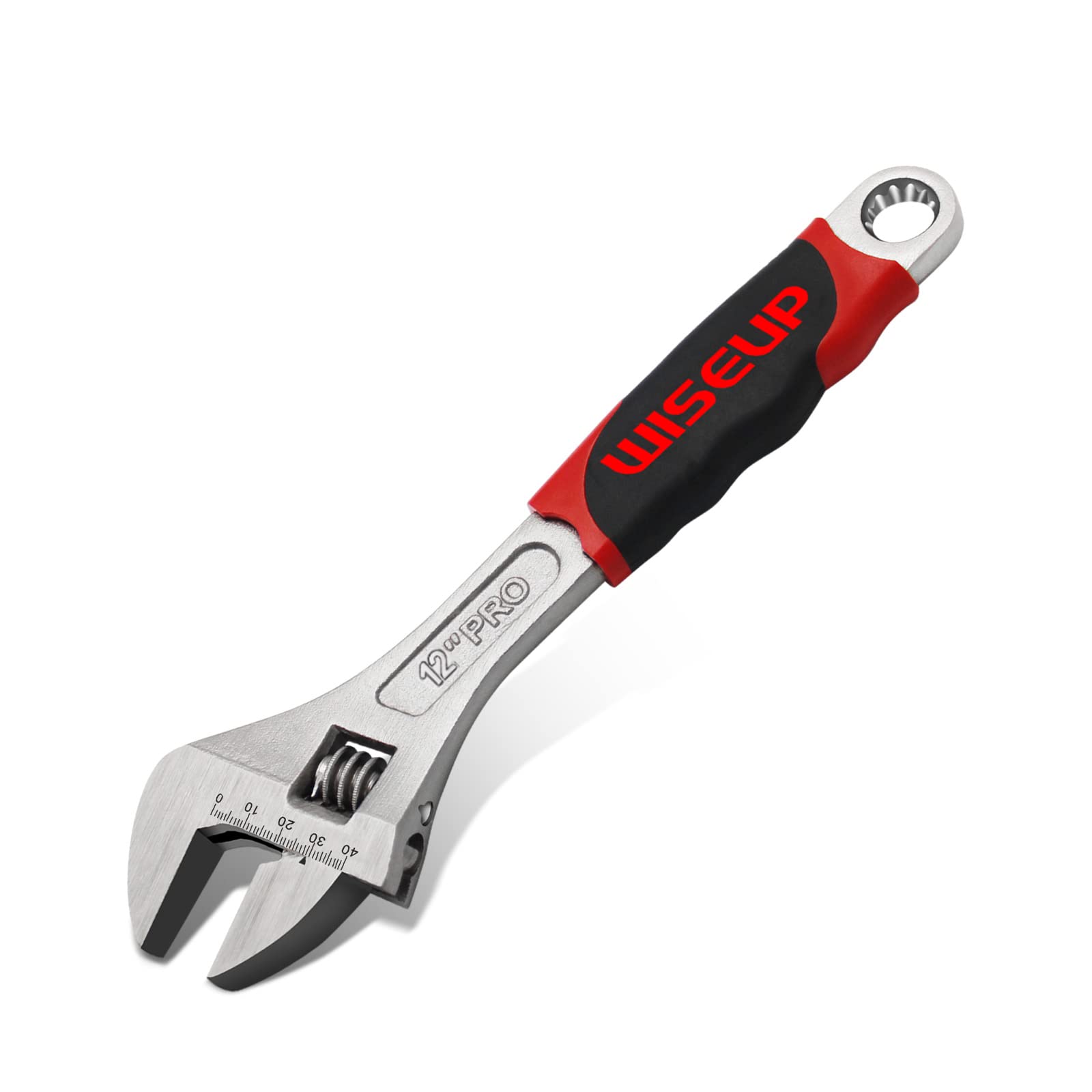 Professional Adjustable Wrench 12 Inch CrV Industrial Grade