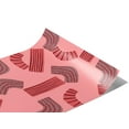 thumbnail image 2 of Rwraps Pink Abstract Old Days Matte Vinyl Film Wrap 59in x 30ft Vinyl Vehicle Car Film Sheet Roll, 2 of 9