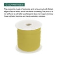thumbnail image 3 of Uxcell 0.98" Single Fold Bias Tape Polyester Roll for Sewing  Gold 25 Yards, 3 of 7