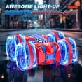 thumbnail image 4 of Amphibious RC Stunt Car, 4WD Waterproof 2.4GHz Remote Control Toy with 360° Rotation, LED Lights for Kids, 4 of 7