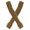 Khaki, variant on Clearance! Hontri 1X Gloves Clearance under $5, Wool Thickened Warm Long Gloves 8 Character Sleeves Autumn and Winter Fingerless Sleeves Knitted Arm Sleeves On Sale