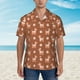 thumbnail image 2 of Balery Cute Poodle Dog Camisas hawaianas de manga corta para hombre, camisas playeras de corte holgado, camisas de vacaciones con botones,Small, 2 of 7
