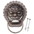 thumbnail image 3 of LAFGUR Chinese Style Door Knocker Antique Animal Head Door Wooden Door Pull Rin, 3 of 8