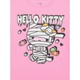 thumbnail image 2 of Hello Kitty Girls Halloween Short Sleeve Graphic T-Shirt with Glitter, Sizes 4-16, 2 of 3