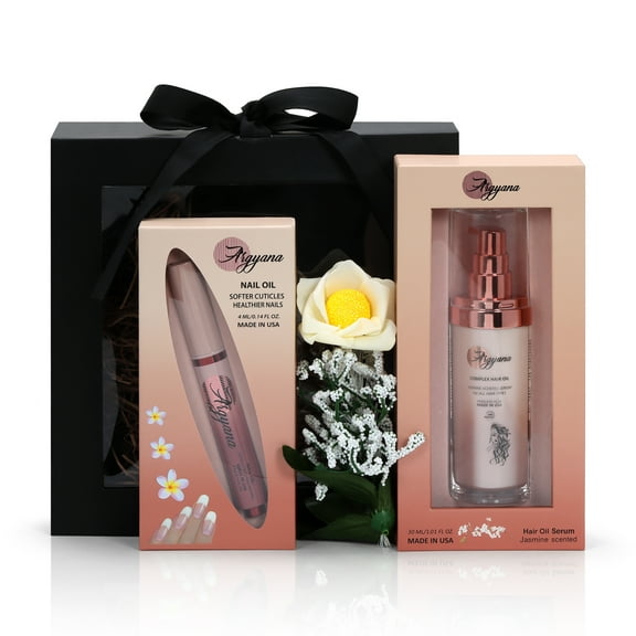 Argyana Jasmine Hair Serum and Jasmine Nails Pen Regrowth | 2 Pc Set |