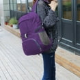 thumbnail image 1 of Xihbxyly Mochila Plegable, Bolsa de Viaje Ligera y Compacta, Construcción de Poliéster Resistente, Amplia Capacidad de Almacenamiento, Ideal para Actividades Al Aire Libre, Senderismo, Compras y Desp, 1 of 7