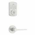thumbnail image 1 of Weiser Daylon x Powerbolt 3 Satin Nickel Door Handle and Keyless Entry Door Lock/Deadbolt Combo, 1 of 1