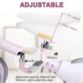 thumbnail image 4 of Ayeku, Mini Balance Bike for 12-30 Months Toddlers 6 Inch EVA Wheels, Adjustable Seat, Pink, 4 of 9