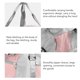 thumbnail image 4 of Bolsa De Gimnasio Deportivo, Bolsa De Lona Para El Fin De Semana, Bolsa De Noche Con Bolsillo Mojado, Compartimento Para Zapatos, Bolsa De Viaje Para Hombres Y Mujeres, 4 of 8