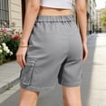 thumbnail image 2 of Women's Pants Pocket Fitness Running Outdoor Hiking Casual Summer Pants for Women Gray 2Xl, 2 of 9
