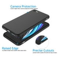 thumbnail image 4 of Tekcoo for iPhone SE 2 2020 / iPhone 7 8 4.7" Cases, Tekcoo Anti-slip Liquid Silicone Gel Rubber Bumper Soft Microfiber Lining Cushion Slim Hard Shell Protective Case Cover -Black, 4 of 8
