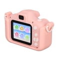 thumbnail image 4 of Cámara para niños con pantalla IPS HD de 2 pulgadas, cámara frontal y trasera, grabación de video MP3 y juegos, cámara para niños de 3 a 10 años, color rosa, 4 of 12