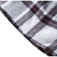 thumbnail image 4 of Camisas De Para Hombre Camisa informal de otoño e invierno para hombre, camisa de manga larga con cuello encapuchado y estampado a cuadros, blusa (Grey, XXL), 4 of 6