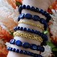 thumbnail image 3 of Ross-Simons Lapis Jewelry Set: 5 Bead Stretch Bracelets, Women's, Adult, 3 of 7