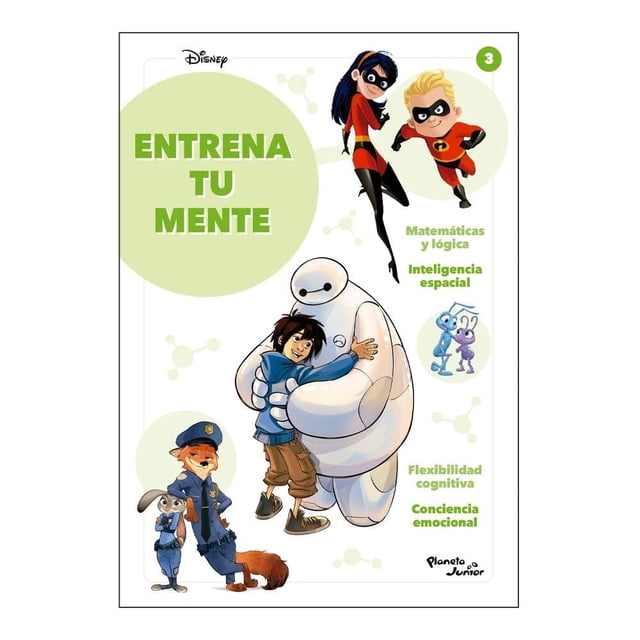 Entrena tu Mente 3 Planeta Infantil Mexico Disney